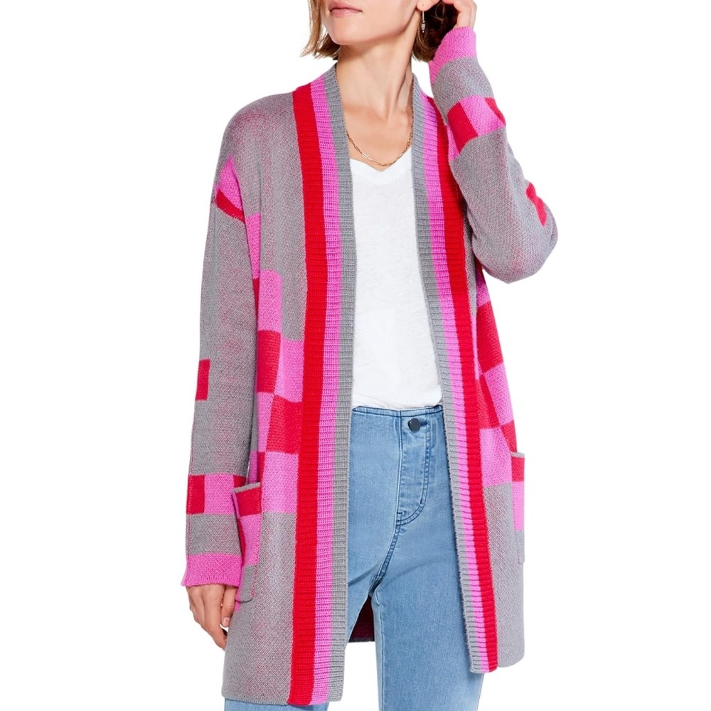 NIC+ZOE | Checked Away‎ Cardigan